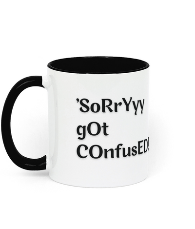 A Mr Window-Cleaner EXCLUSIVE | Two Tone Quote Mug