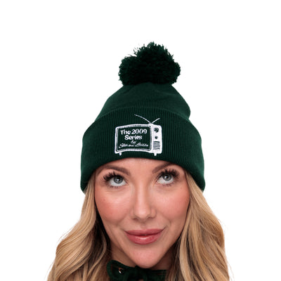 Pom Pom Beanie with The 2009 Series Logo