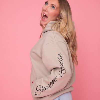 Sherene's Boutique Hoodie with EXCLUSIVE Arm Print